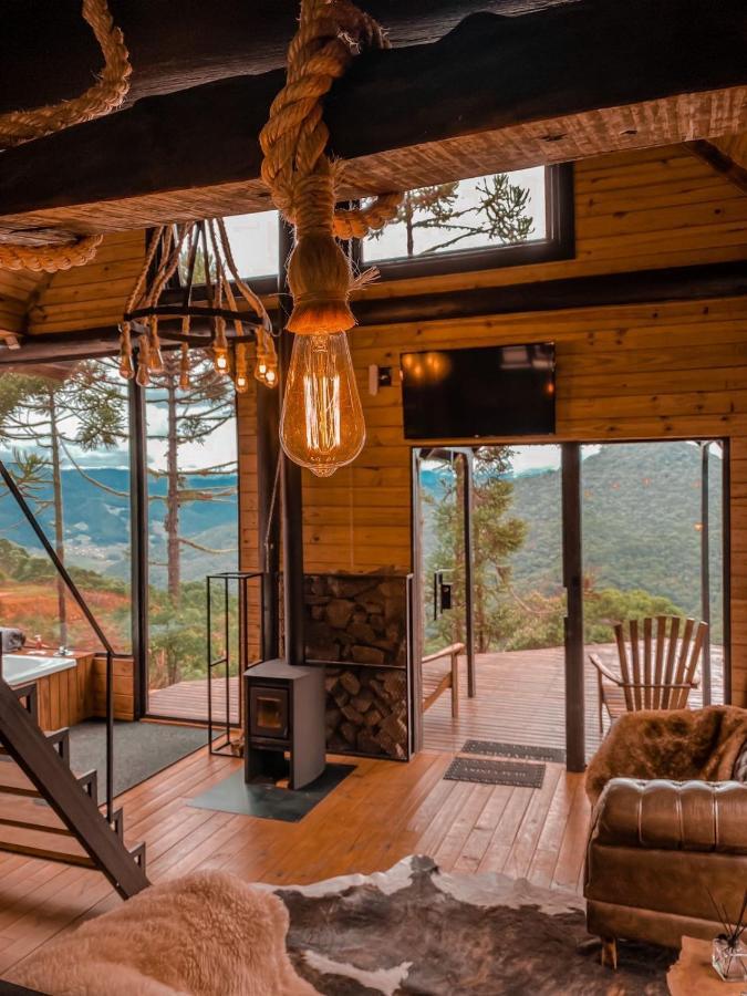 Cabana Estilo Celeiro Em Urubici Kültér fotó